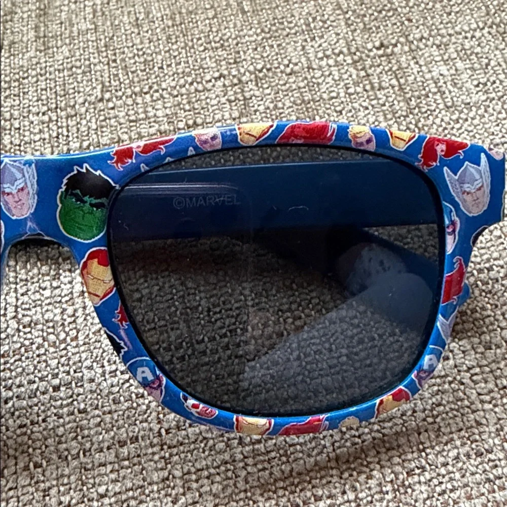 Super Hero Colorful Patterned Sunglasses